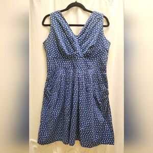 Corey P Vintage Style Blue Dress Sz 14
